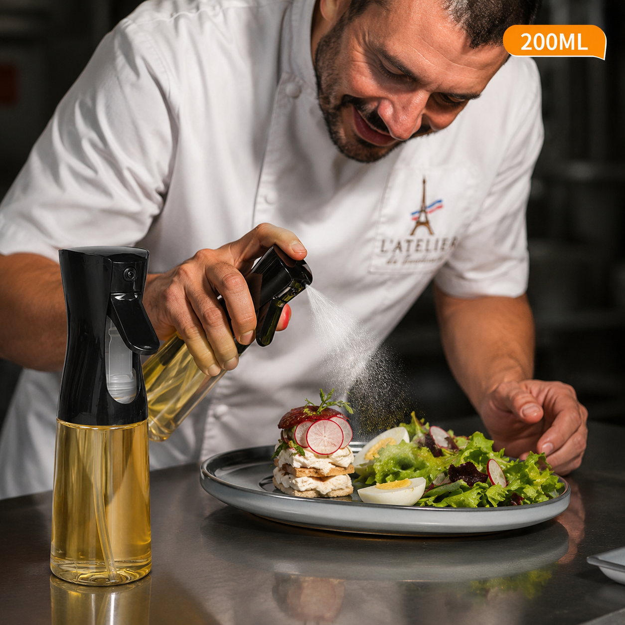 Dispensador de Aceite en Spray 200ml