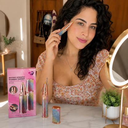 Depilador Facial Eléctrico con Luz LED